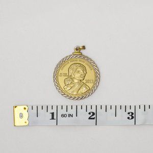 Sacagawea Dollar Coin Necklace Pendant